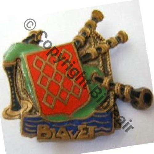 BLAVET  LSSL LE BLAVET AUGIS LYON Bol fenetre allonge Dos lisse Estampe Sc.leberetvert