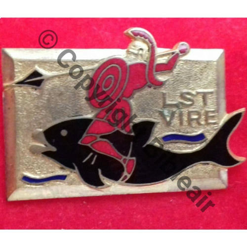 LST LANDING SHIP TANK VIRE 11PI.50  DrP Past Guilloche vrac  Src.historia.collection2a 14Eur12.07 