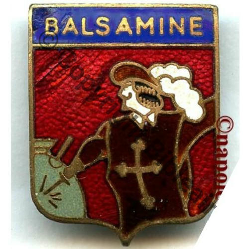 BALSAMINE  DRAGUEUR BALSAMINE Ex316  A.AUGIS ST.BARTH LYON 3Li Bol fenetre allonge Granuleux Sc.STELLA 16Eur12.08