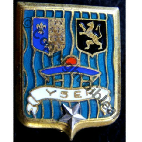 YSER  DRAGUEUR YSER 1945.56 A.AUGIS ST.BARTH LYON 3Li Bol fenetre allonge Estampe Dos lisse irreg  Src.quivivefrance 40EurInv 