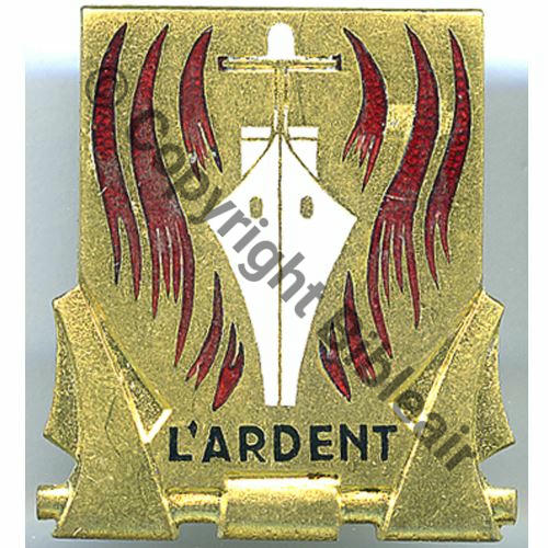 ARDENT  ESCORTEUR COTIER L.ARDENT 1959.79  AB.P Bol Dos lisse irreg Src.SEGALEN 30EurInv 