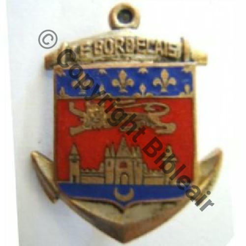 BORDELAIS  ESCORTEUR RAPIDE LE BORDELAIS  AB.P Bol poinconne.. Dos lisse  Sc.leberetvert