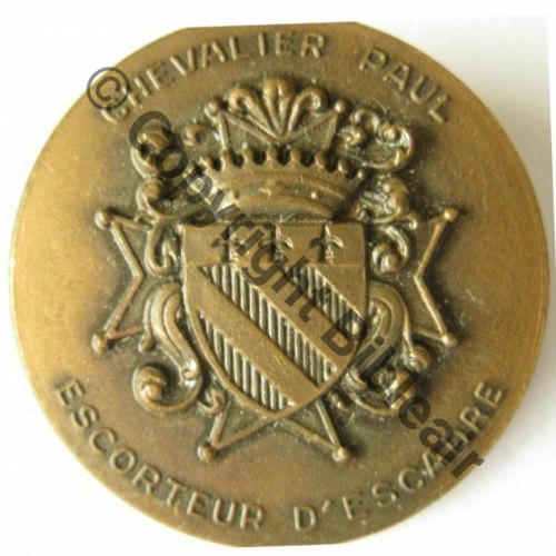 CHEVALIER ESCORTEUR ESCADRE CHEVALIER PAUL 1956.71  A.AUGIS ST.BARTH LYON 3Lig Bol fenetre allonge Dos lisse Src.rouge29250 10EurInv 