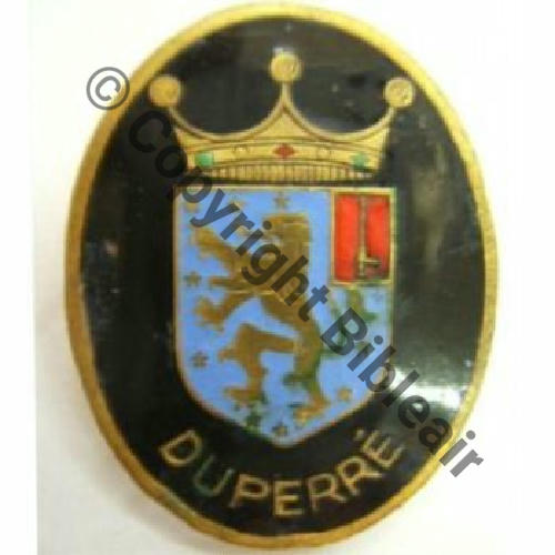 DUPERRE  ESCORTEUR DUPERRE  AB.P SM Bol poinconne Dos lisse Sc.leberetvert