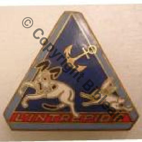 INTREPIDE  ESCORTEUR COTIER INTREPIDE 1958.78  DrP+DPast Guilloche  Sc.lavionamoteur