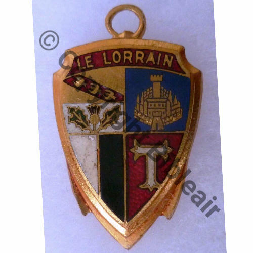 LORRAIN  ESCORTEUR RAPIDE LE LORRAIN  AUGIS SM Bol fenetre allonge Dos lisse irreg Src.leberetvert 15EurInv 