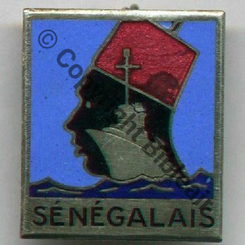 SENEGALAIS  ESCORTEUR SENEGALAIS  AB.P Bol poinconne Dos lisse Src.historiacollection2a  18Eur10.21 