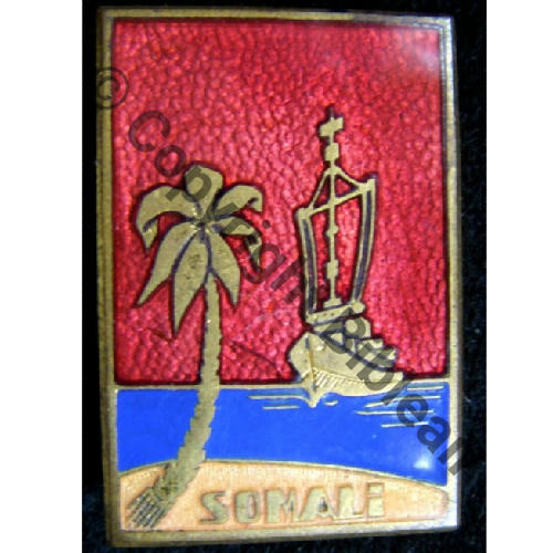 SOMALI  ESCORTEUR SOMALI 1944.56  A.AUGIS ST.BARTH Bol fenetre allonge Granuleux Src.quivivefrance 22EurInv 