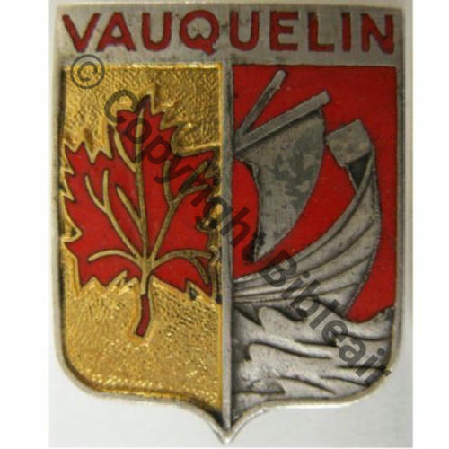 VAUQUELIN  ESCORTEUR ESCADRE VAUQUELIN  SM Bol allonge Dos lisse irreg Src.rouge29250 10EurInv 