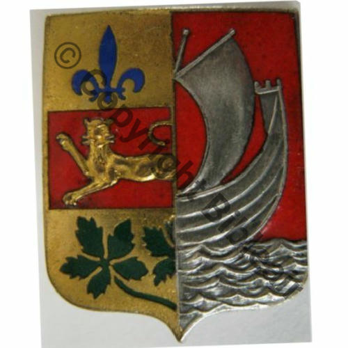 VAUQUELIN  ESCORTEUR ESCADRE VAUQUELIN 1956.86  SM Bol fenetre allonge Dos lisse En relief Escorteur Escadre  Vauquelin  Src.rouge29250 10EurInv 