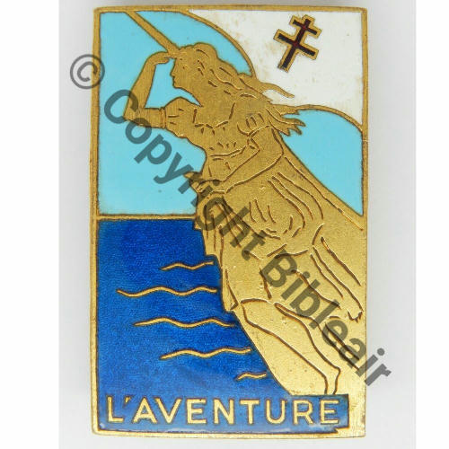 Insigne bateaux. L ESCARMOUCHE + FRANCIS GARNIER 45