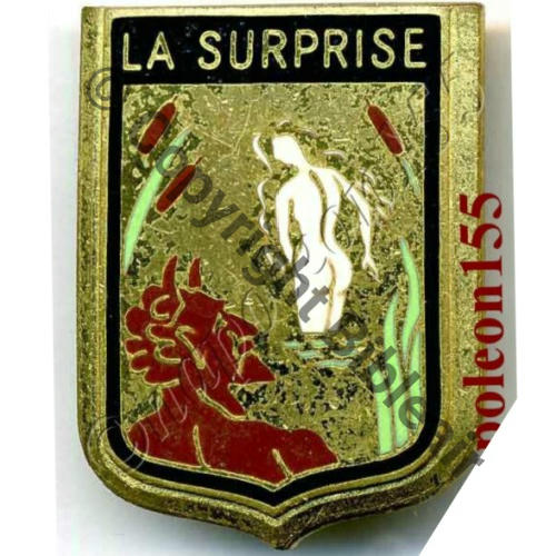 SURPRISE  FREGATE LA SURPRISE Type2  A.AUGIS ST.BARTH LYON 3Li Bol allonge Granuleux  Sc.STELLA