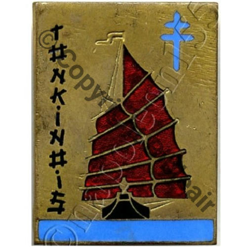 TONKINOISE  FREGATE TONKINOIS 22.PL24 AB.P Bol poinconne Dos lisse Sc.STELLA