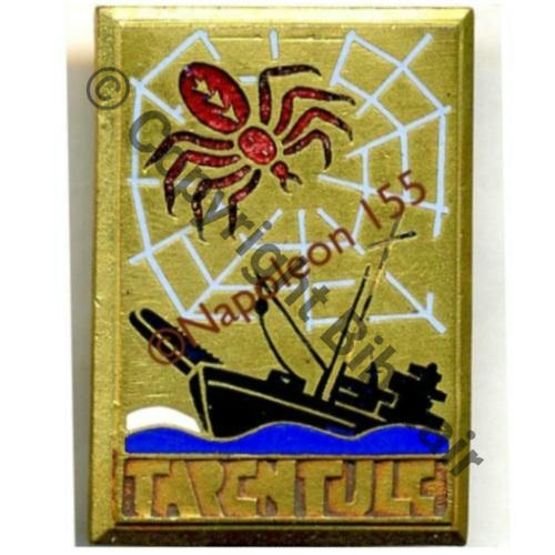 TARENTULE MOUILLEUR DE FILETS LA TARENTULE 1946.58 COURTOIS Bol octogonal Dos lisse Sc.STELLA