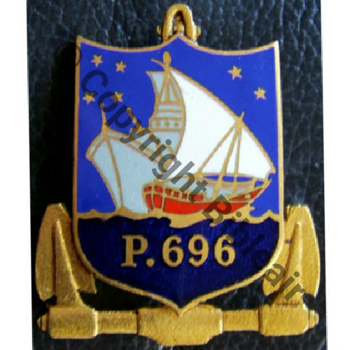 696  PATROUILLEUR P.696  DrP+DP  Guilloche Src.quivivefrance 30EurInv 