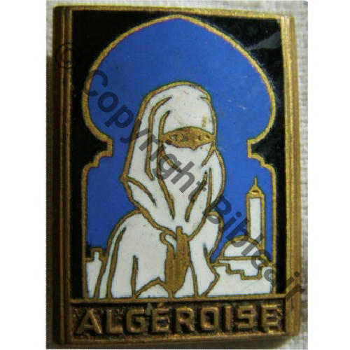 ALGEROISE  PATROUILLEUR  DrPNBER Dep Bol fenetre pastille DRPN Dos lisse irreg Sc.quivivefrance PV250Eur 