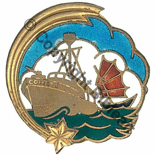 COMETE  PATROUILLEUR COMETE  AB.P Dos irreg  Src.flotilleseg PV25Eur 