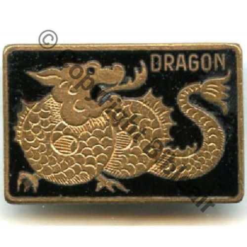DRAGON  PATROUILLEUR DRAGON  A.AUGIS ST.BARTH LYON 3Li Bol allonge Granuleux Sc.STELLA 19Eur02.12 