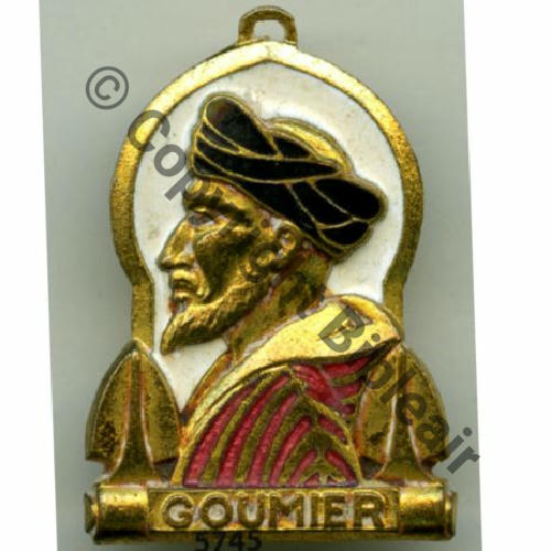 GOUMIER  PATROUILLEUR GOUMIER  AUGIS SM Bol fenetre allonge grave AUGIS LYON Dos irreg  Src.grandspins13 PV40Eur 