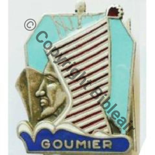 GOUMIER  PATROUILLEUR GOUMIER 1944.60  AUGIS.. SM Bol alonge Dos lisse Sc.propeller520