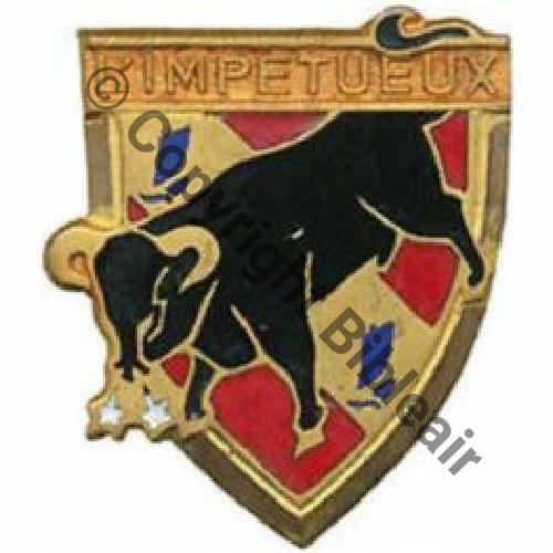 IMPETUEUX  PATROUILLEUR L.IMPETUEUX  COURTOIS PARIS 2Lign Bol octogn Dos lisse irreg Src.LAVOCAT 30EurInv 
