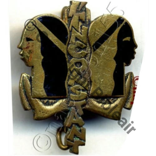 INCONSTANT  PATROUILLEUR L.INCONSTANT avant 58  DrPNOM Bol Guilloche vrac  Sc.STELLA