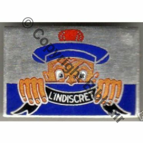 INDISCRET  PATROUILLEUR L.INDISCRET 1944.59 A.AUGIS LYON ST.BARTH Dos lisse Sc.entame