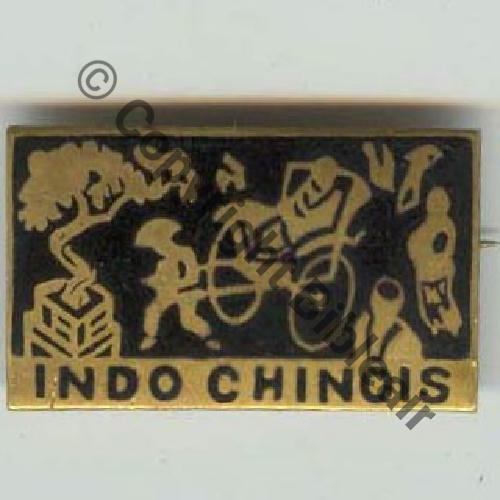 INDOCHINOIS  PATROUILLEUR FNFL  SM Eping bascule Dos lisse Sc.arsenree 157Eur09.08