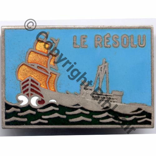 RESOLU PATROUILLEUR LE RESOLU  A.AUGIS ST.BARTH LYON 3Li Bol allonge Grenu Src.entame 35EurInv 