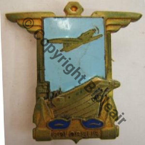 COLOSSUS  PORTE AVIONS COLOSSUS  COURTOIS PARIS Poincon rond +Bol octogon Dos lisse Sc.leberetvert MAP55Eur