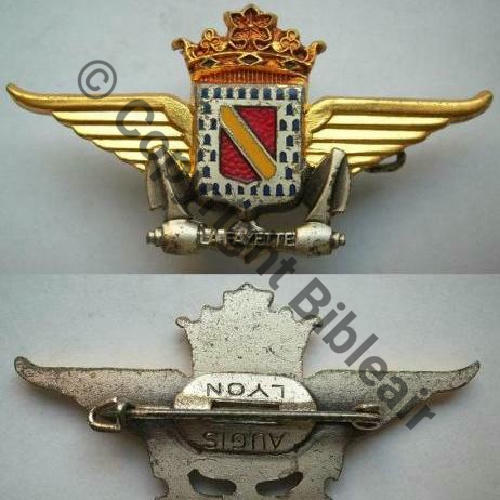 LAFAYETTE  PORTE AVIONS LAFAYETTE 1943.63 rendu aux USA  AUGIS SM Bol fentre allonge grave AUGIS LYON Sc.jmdors 16Eur01.11 