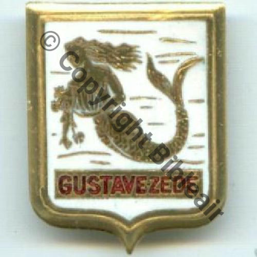 ZEDE  RAVITAILLEUR GUSTAVE ZEDE 22.PI.29 AUGIS ST BARTH LYON Dos lisse Sc.cedchris