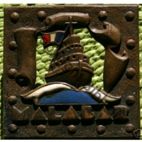 MALABAR  REMORQUEUR HAUTE MER MALABAR 1944.65  DrPBER Sc.jacou7acp