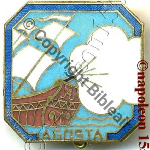AGOSTA  SOUS MARIN AGOSTA AB.P Dep Past poinconne Dos Lisse