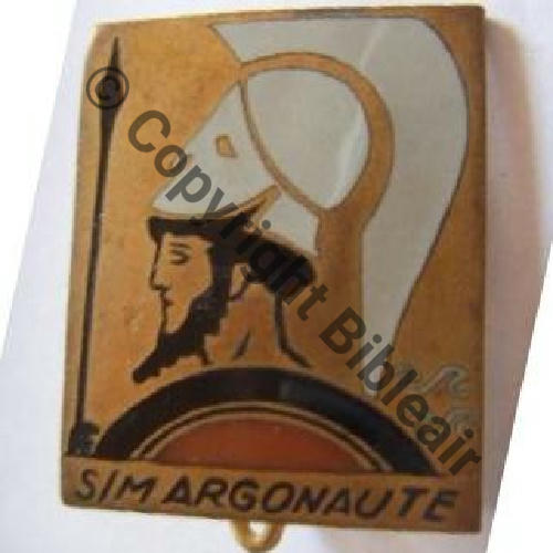 ARGONAUTE  SOUS MARIN ARGONAUTE  AB.P Bol poinconne Dos lisse  Sc.quivivefrance 249EurInv