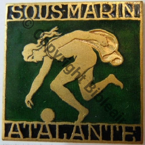 ATALANTE  SOUS MARIN ATALANTE  DrPBER Dep Circulaire Bol fenetre pastille DrPN Granuleux Sc.leberetvert PV80Eur