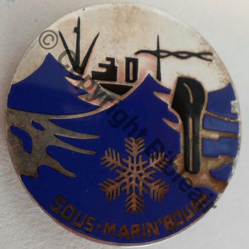 BOUAN  SOUS MARIN BOUAN  DrPNRom DPast Dos lisse irreg Src.6387philippe 23Eur10.15