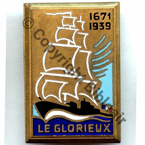 GLORIEUX  SOUS MARIN LE GLORIEUX  DrPBer Dep Bol fenetre pastille Dos lisse irreg Embouti Src.STELLA MAP39Eur