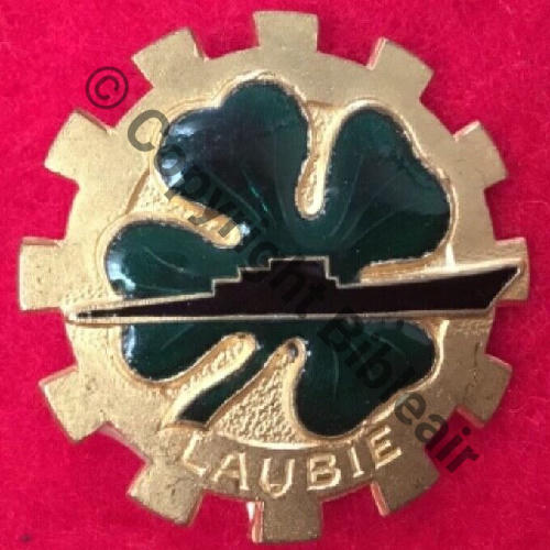 LAUBIE  SOUS MARIN LAUBIE ex allemand COURTOIS SM Bol octog Dos lisse irreg Embouti Src.sahariens50 26Eur10.12 