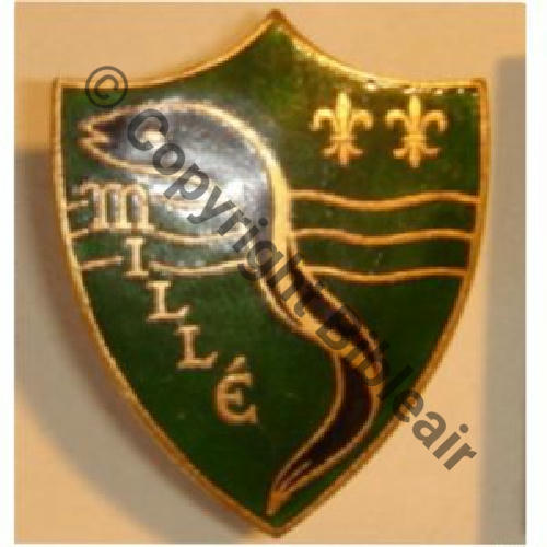 MILLE  SOUS MARIN MILLE 1946.63  AB.P Bol poinconne Dos lisse  Sc.palpatine 
