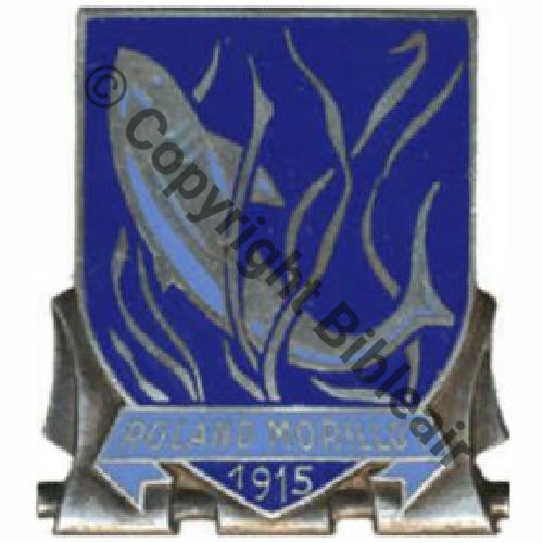 MORILLOT  SOUS MARIN ROLAND MORILLOT 1915  AB SM Bol poinconne Dos lisse irreg Src.LAVOCAT PV70Eur 