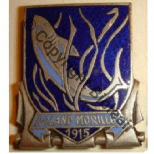 MORILLOT  SOUS MARIN ROLAND MORILLOT 1915  AB.P bilateral Bol Dos chevrons Src.palpatine 30Eur12.11 