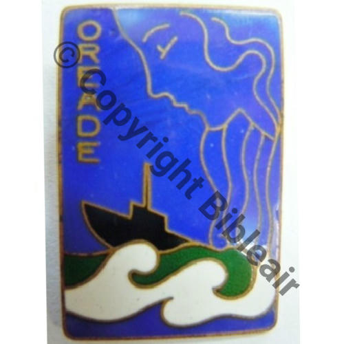 OREADE  SOUS MARIN WW2  A.AUGIS LYON 1Li  2Anneaux Granuleux Src.leberetvert  PV270Eur 