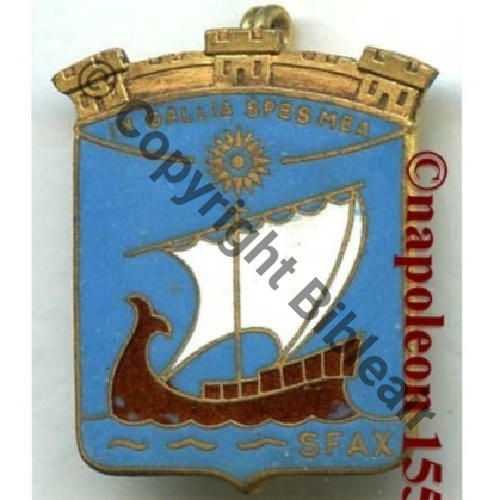 SFAX  SOUS MARIN SFAX  AB.P SM Bol poinconne Dos lisse irreg Src.STELLA 98EurInv  