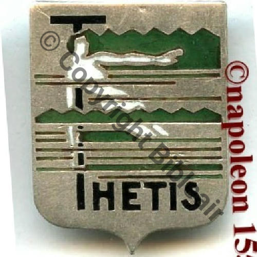 THETIS  SOUS MARIN COTIER 2eCLASSE  SM (AUGIS) Bol allonge Dos lisse irreg Src.STELLA 84Eur(x2) 