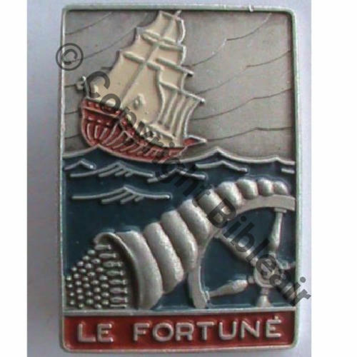 FORTUNE TORPILLEUR LE.FORTUNE  A.AUGIS LYON ST.BARTH Alu peint 2Griffes Src.sahariens50 42EurInv 
