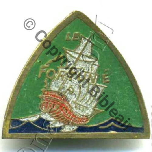 FORTUNE TORPILLEUR LE.FORTUNE  FAB LOC LE CAIRE peint Bol Eping nourrice Dos lisse Sc.STELLA 191Eur05.08