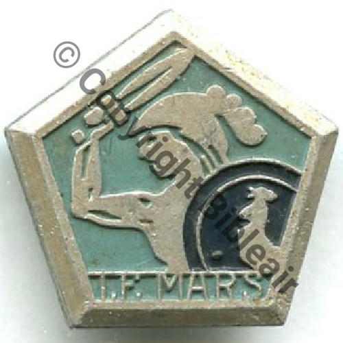 MARS  TORPILLEUR LE.MARS  A.AUGIS LYON ST.BARTH 2Li 2Griffes Alu peint Granuleux Sc.STELLA 43Eur02.12 