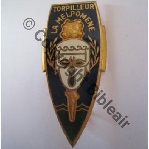 MELPOMENE  TORPILLEUR LA MELPOMENE 1936.50  Dr SM Bol fenetre pastille DrPN Dos lisse Src.zephyr122012 