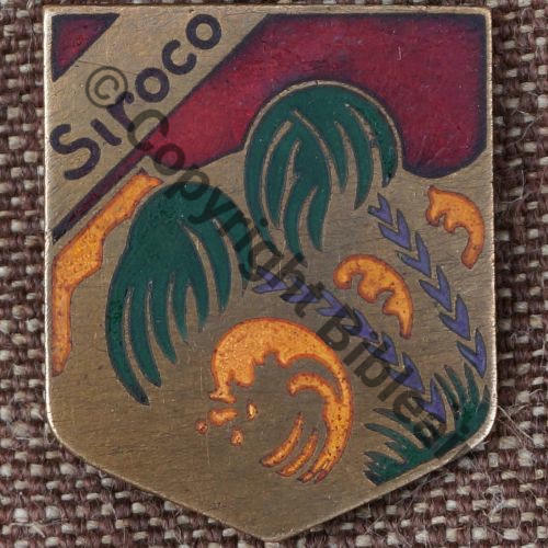 SIROCO TORPILLEUR LE SIROCO 22.P1.15  AB.P Dep Bol poinconne Src.galcambronne PV75Eur